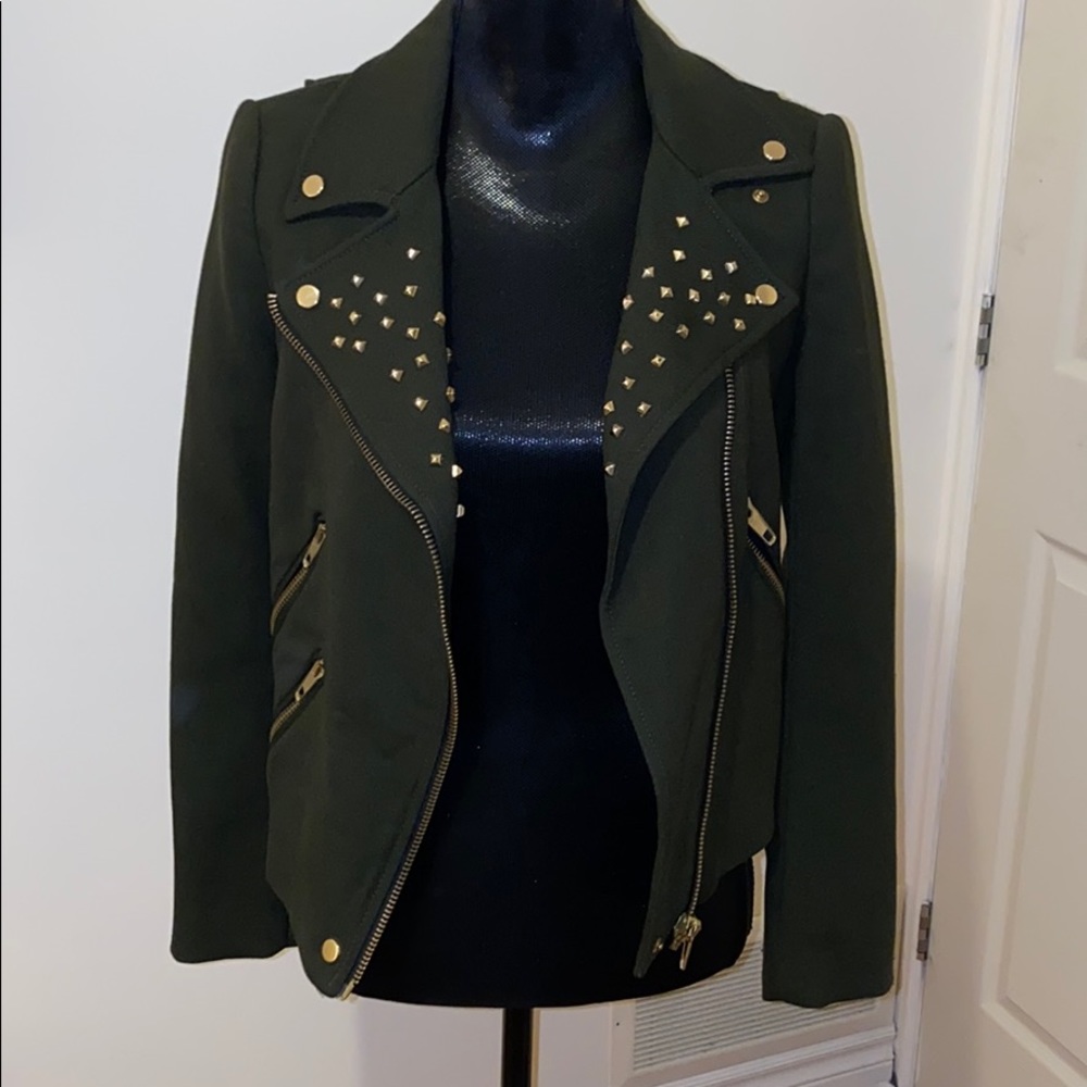 Dark green jacket